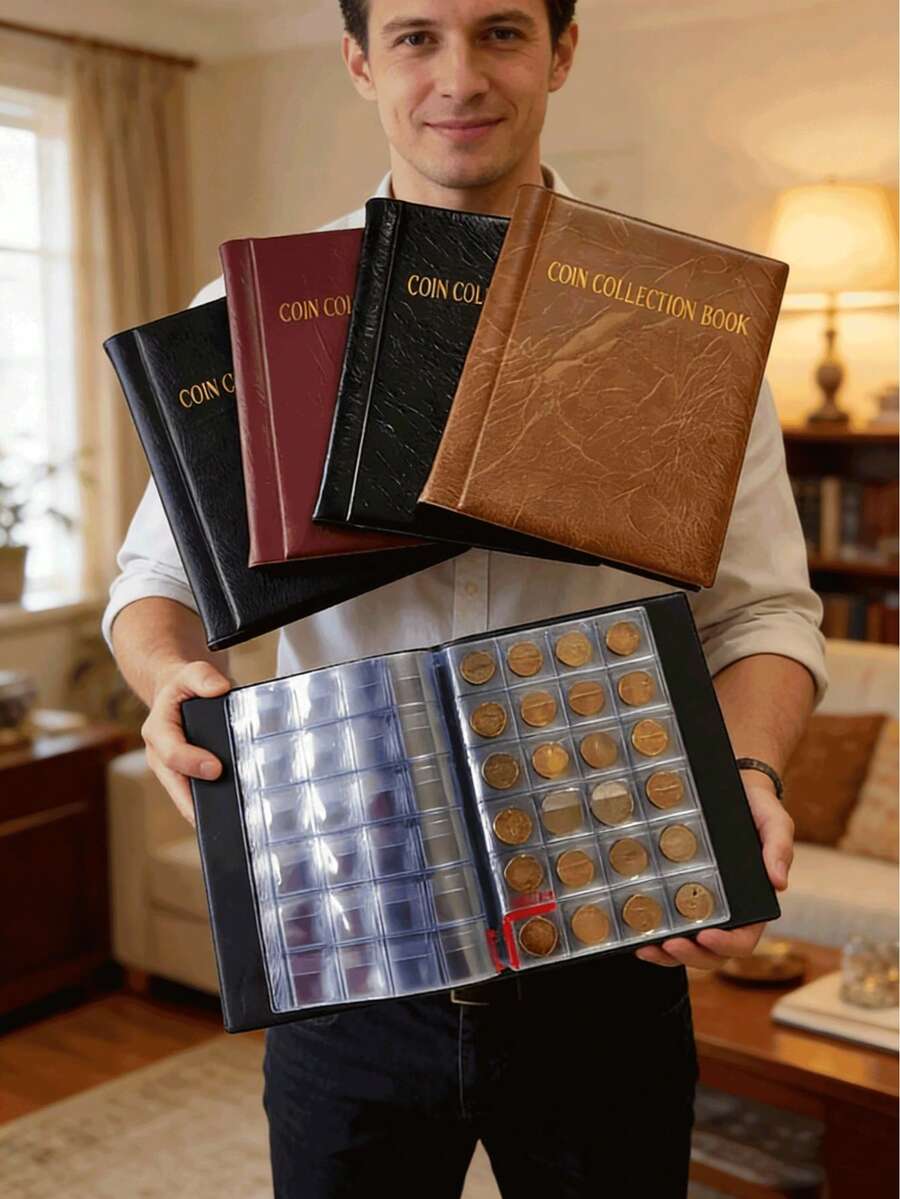 240格硬币收藏册，意义非凡的纪念品 - 彩色 - 查看 1