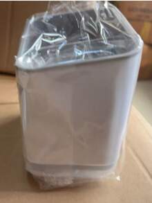 1个灰白极简餐具沥水盒，防潮沥水盒，塑料材质，带沥水托盘，保持餐具干燥，适用于筷子、勺子、叉子，现代白色设计，透明盖，厨房收纳方案 | 现代厨房用品 | 塑料结构，多功能餐具筷架，可壁挂或独立放置，沥水架，刀叉勺筷子放置处，多隔层餐具碗碟盒，免钻孔餐具浴室收纳盒，厨房用品 - 彩色 - 查看 13