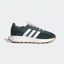 Men's Adidas RETROPY E5 Casual Running Shoes - Green - View 1