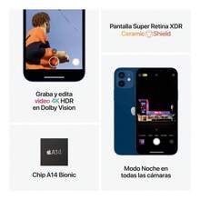 Apple iPhone 12 (128 GB) Versión Estadounidense - Blanco - Excelente (Reacondicionado) - Blanco - Ver 5