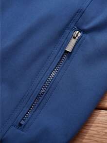 Chaquetas cortavientos para hombre, cortavientos ligeros, chaquetas de golf para exteriores - Azul - Ver 3