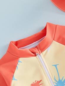 Baby Girls Beachwear - 黃色 - 查看 5