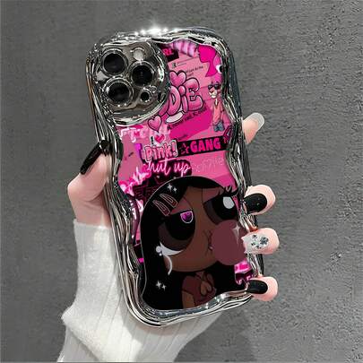 Baddie Pink Graphic Phone Case Compatible With  17  16 Pro Max  15 Pro Max  13 And  12 Made Of TPU Material Providing Shockproof And Drop Protection With A Vibrant Stylish Design Perfect For Expressing Your Unique Personality And Makes A Great Gift For Friends And Loved Ones On Any Occasion