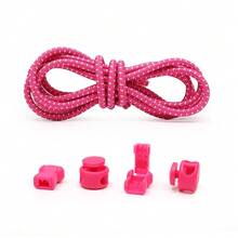 2 đôi dây giày co giãn không cần buộc với 16 màu sắc rực rỡ, khóa nhựa tiện lợi, thích hợp cho người lớn và trẻ em, dây giày co giãn linh hoạt cho giày thể thao, giày chạy bộ, phụ kiện dây giày không cần buộc chống mài mòn đa năng cho sử dụng hàng ngày, ngoài trời và các hoạt động thể thao. - Nhiều màu - Xem 12