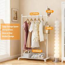 Hodeffior Perchas de ropa - Blanco - Ver 8