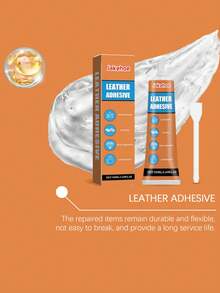 jakehoe Adhesivo de cuero, pegamento de unión para sofás de cuero y tela, adhesivo impermeable y sin costuras para reparación - A - Ver 10