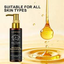 100ml Essência Revitalizante e Firmadora, Contendo Niacinamida e Ácido Hialurônico, Textura Suave e Não Oleosa. Adequado para Massagem Diária, Deixando a Pele Mais Suave e Refinada. - Floral - Visão 4