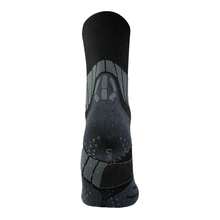 Chaussettes unisexes UYN - Chaussettes à adhérence croisée, chaussettes de sport, logo - Noir - Voir 2