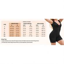 Faja Colombianas Shapewear For Women Tummy Control Post Surgery Full Body Shaper Butt Lifter With Zipper Crotch Skimsbodysuits Solleonnewfajascurve Elegant Figure Faja Melibelt Bodysuitfajashaper - 黑色 - 查看 7