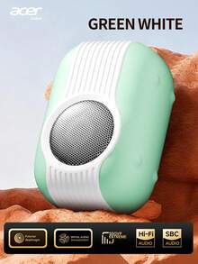 Acer 宏碁 OSK268 便携式无线蓝牙音箱，环绕立体声，无线 5.4，支持 USB/TF 卡播放，具备收音机功能、自拍功能，大音量桌面音箱，适合户外运动、骑行、露营等场合。 - 均碼 - 查看 18