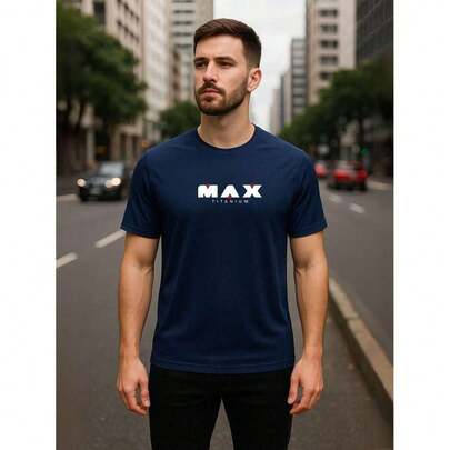 Camisa Dry Fit Masculina - MAX 01 - Academia Corrida Treinos
