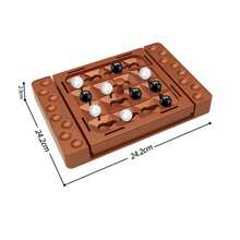 Children's Track Logic Chess Black And White Chess Game, Parent-Child Interactive Toy, Battle Puzzle Board Game, Holiday Gift - Logic Chess - View 3