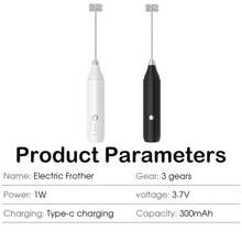USB Powered Electric Milk Frother, 3-Speed Handheld Mini Milk Frother, 304 Stainless Steel Quiet Portable Milkshake Cup, Suitable For Homemade Drinks, Coffee Lovers, Camping, Wedding Favors, Christmas Gifts - Multicolor - View 4