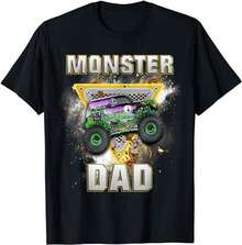 Monster Truck Dad Monster Truck Are My Jam Truck Lovers T-Shirt - màu đen - Xem 2