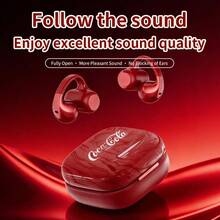 Coca Cola CocaCola Wireless Earbuds CX09 Clip On Bluetooth 6.0 Earphones Sports Gaming Headset With Mic - one-size - View 2
