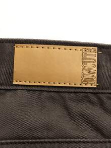 Young BoyStreet-Style Medium Wash Adjustable Waist Distressed Denim Jeans - Coffee Brown - View 7