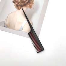 直发梳套装；尖尾梳；脱毛刷；双头眉刷；化妆刷；蓬松发梳；晚礼服梳 - 彩色 - 查看 3