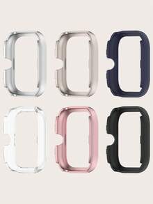 1 pieza Estuche protector de PC hueco liso compatible con reloj 5 / 4 a prueba de arañazos / Accesorios de reemplazo de smartwatch de liberación rápida adecuado para uso diario para mujer/hombre - Redmi Watch 5/4 - Ver 2