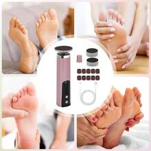2-In-1 Electric Foot & Hand Care Tool, Electric Callus Remover, Foot File, 1200mAh - Rose Gold - View 6