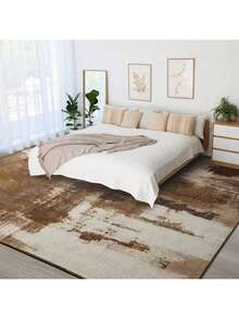 Entrance Rug Indoor Door Mats For Entryway Modern Abstract Washable Rug Non Slip Throw Rugs For Bedroom, Kitchen, Front Door Entryway - Brown - View 11