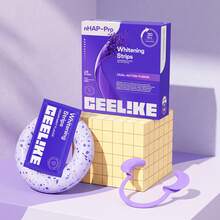 CEELIKE] Purple Whitening Strips With Free Cheek Retractor – 7/21 Treatments – Nano-Hydroxyapatite For Enamel Protection – Peroxide-Free Formula - 14貼 - 查看 9