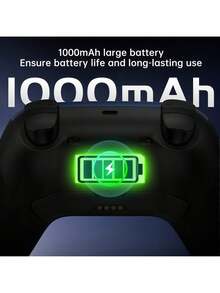 GAMESIR Controlador de juego T4n Pro: tecnología de efecto Hall para un control preciso, batería de gran capacidad para un rendimiento duradero, tira de iluminación RGB, disparadores lineales de efecto Hall, giroscopio de seis ejes, conectividad tri-modo, frecuencia de sondeo inalámbrica de 1000 Hz, Elite White (base de carga no incluida). - Élite blanca - Ver 7