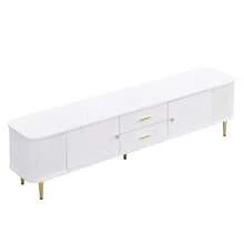Television Stands & Entertainment Centers - White - View 10