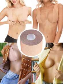 Women Nipple Covers & Pads - Light Beige - View 6