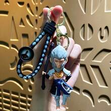 黑神话悟空卡通钥匙扣，学生礼物 - 彩色 - 查看 3