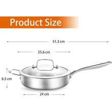 Pfannen - 24 cm / 2,8 l – Einzelgriff - Übersicht 2