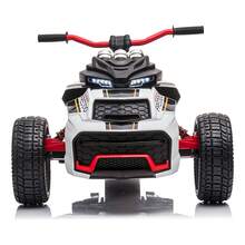 ¡RecomendadoMotocicleta Eléctrica Spyder 3 Ruedas Infantil 24v 3-6 Años¡Top de Temporada - Amarillo - Ver 4