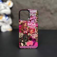 Funda para teléfono Briar Beauty Floral, compatible con fundas ,  17,  16 Pro Max,  15 Pro Max,  13 y  12. Elegante, resistente a golpes y moderna. Un regalo perfecto para familiares, amigos, pareja, novios/novias y para San Valentín. - Negro - Ver 2