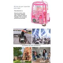 Women Fashion Backpacks - 粉色 - 查看 2