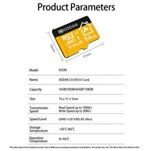 Kartu Micro SD Kodak 32GB 64GB 128GB 256GB Kartu TF Cocok untuk Pemantauan Keamanan Rumah, Kamera Hewan Peliharaan, Monitor, Kamera Dasbor, dan Ponsel Pintar - Jeruk - View 8