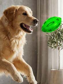 PETSIN Indestructible Squeaky Football, Dog Chew Toy - Durable Rubber Ball, Suitable For Aggressive Chewers, Teething And Play Fun - Perfect Gift For Small Dogs, Enjoy Chewing And Playing - Gift For Dogs, Christmas, Halloween - Multicolor - View 4