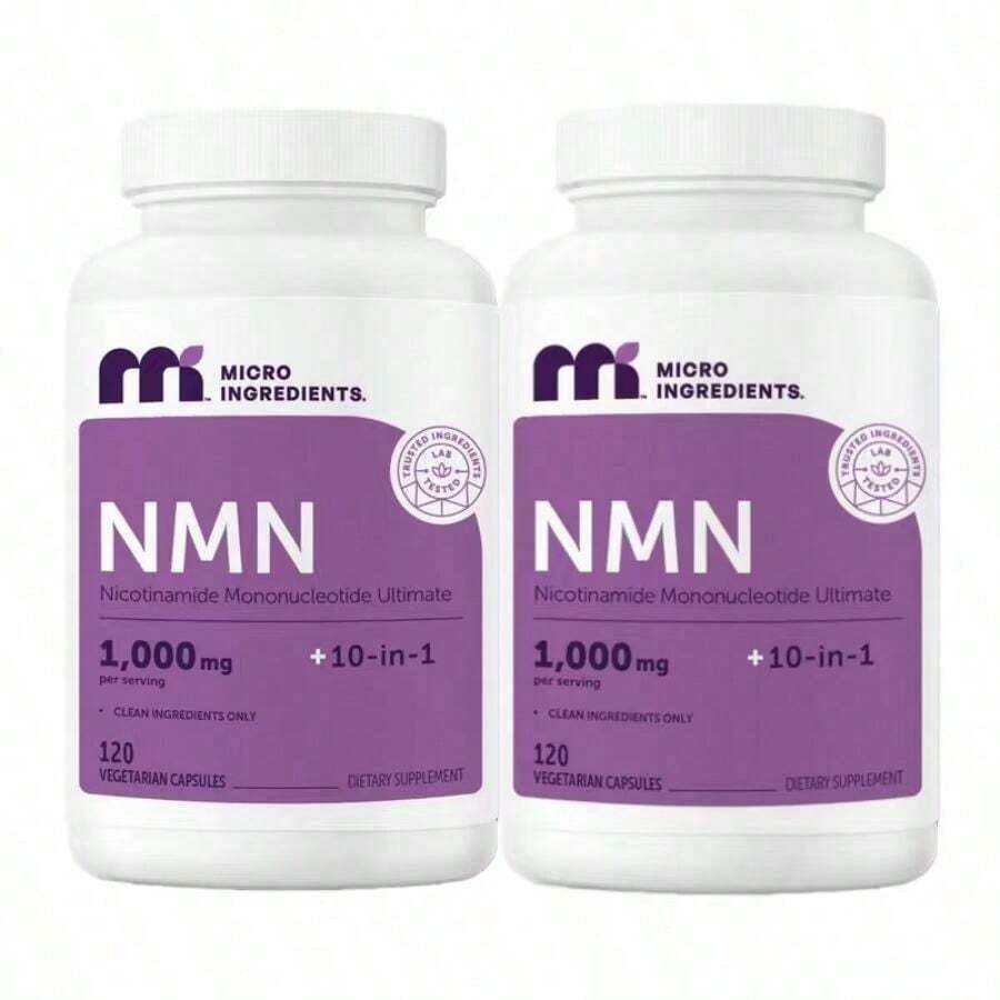 MOTHER'S DAY SPECIAL! MicroIngredients NMN 10-In-1 Formula 2-Pack | Ultimate Wellness For Mom - 2瓶 - 查看 1