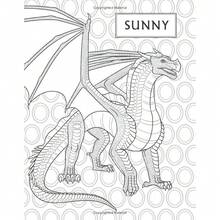 Official Wings Of Fire Coloring Book (Spiral Bound) - 單本 - 查看 4