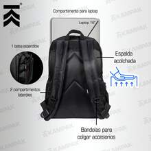 Mochila Tactica KAMPAK MS103 Deportiva Ligera Multiusos con Variedad de Colores - Gris - Ver 6