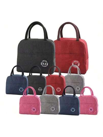 Pack 30pzs Lonchera Térmica Bolsa de Almuerzo Lunch Aislamiento Frío y Calor Ideal para Oficina y Escuela Práctica y Funcional Mantén Alimentos Frescos o Calientes