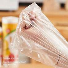 100pcs/Roll Tear-Resistant Food Preservation Bags, Designed For Fruits And Vegetables, Ideal For Outdoor Cooking And Kitchen Use - A - View 4