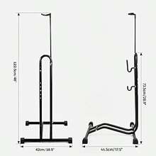 Black Vertical Bike Stand Premium Upright Adjustable Bicycle Floor Parking Rack Stand - Black - View 2