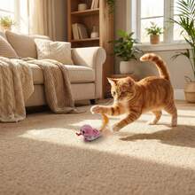 羽毛扭蛇玩具 - 采用羽毛设计，吸引猫咪追逐互动 - 随机运动模式满足宠物天生的狩猎本能 - 终极宠物自娱自乐玩具！互动玩具，让宠物乐在其中。 - 彩色 - 查看 8