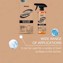 厨房泡沫清洁喷雾，去除烤箱和炊具上的油脂和污渍，轻松清洁家居。 - 液體 - 查看 7