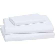 Basics - Juego de sábanas de 3 piezas de microfibra transpirable y ligera, supersuave, fácil cuidado, sin arrugas, con bolsillos - como en la foto - Ver 7