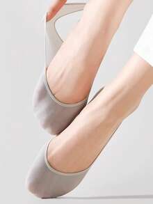 5 Pairs Women's Breathable Non-Slip Invisible Socks, Suitable For High Heels & Low-Top Shoes, Spring/Summer - Multicolor - View 8