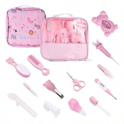 Baby Healthcare And Grooming Kit, Electric Safety Nail Trimmer Baby Nursery Kit, Newborn Care Kits With Hair Brush Comb For Newborn Infant Toddlers Baby Boys Girls Kids, Baby Shower Gifts