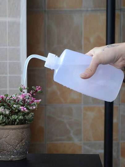 Long Spout & Curved Head Watering Can, Gardening Tool, Succulent Plant Watering Can, Hand Pressure Sprayer