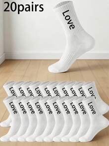 20/10/5/1 双装男士船袜，女士船袜，适合日常穿着 - 彩色 - 查看 1