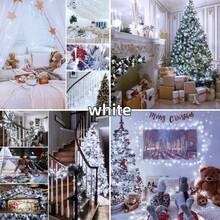 ¡RecomendadoCadena De Luces Solares De 12 M100 Led Para Exterior, Fiesta¡Top de Temporada - 12M100LED Color Cálido - Ver 11