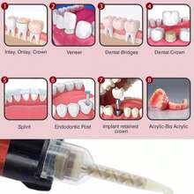 ESCEM SelfAdhesive Permanent Dental Cement For Caps, Crown, Bridges, Posts, Pins - B - View 3